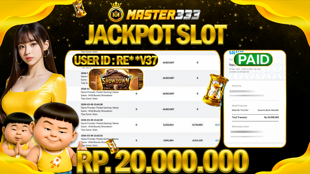 JACKPOT 20.000.000 JUTA DI SLOT PG SOFT GAMES WILD BOUNTY SHOWDOWN SAH LUNAS